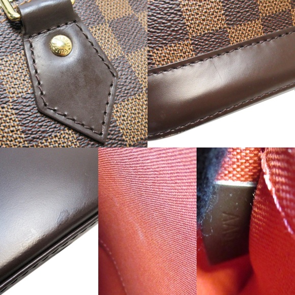 STRAP included!!! Alma BB Damier Ebene - Picture 14 of 15